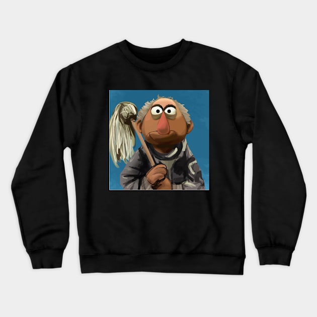 George the Janitor Muppet Crewneck Sweatshirt by AllWellia